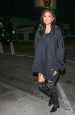 CHANEL IMAN Night Out in Los Angeles 12/13/2016