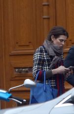 CHARLOTTE CASIRAGHI Out in Paris 12/19/2016
