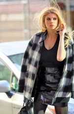 CHARLOTTE MCKINNEY Out and About in New York 12/15/2016