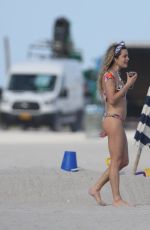 CHELSEA LEYLAND in Bikini at a Beach in Miami 11/30/2016