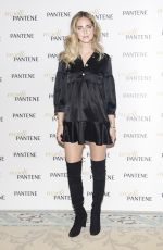 CHIARA FERRAGNI at a Pantene Brand Ambassador Photocall in Milan 12/14/2016