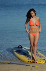 CHLOE GOODMAN in Bikini Paddle Boarding in Mexico 12/25/2016