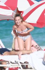 CHLOE GREEN in Bikini on the Beach in Miami 12/27/2016