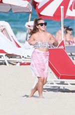 CHLOE GREEN in Bikini on the Beach in Miami 12/27/2016