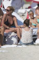 CHLOE GREEN with Friends at a Beach in Miami 12/29/2016
