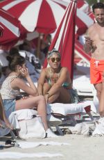 CHLOE GREEN with Friends at a Beach in Miami 12/29/2016