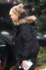 CHLOE MORETZ on the Set of 