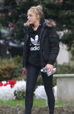 CHLOE MORETZ on the Set of 