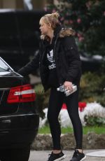 CHLOE MORETZ on the Set of 