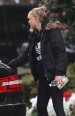 CHLOE MORETZ on the Set of 