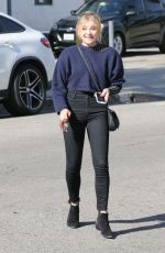 CHLOE MORETZ Out and About in West Hollywood 12/02/2016