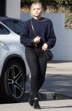 CHLOE MORETZ Out and About in West Hollywood 12/02/2016