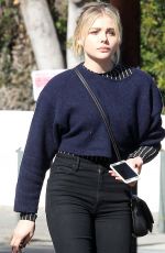 CHLOE MORETZ Out and About in West Hollywood 12/02/2016
