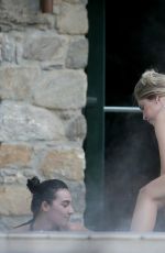 CHIARA FERRAGNI in Bikini at a Terme in Rome 12/09/2016