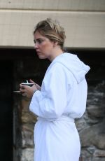 CHIARA FERRAGNI in Bikini at a Terme in Rome 12/09/2016