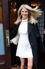 CHRISTIE BRINKLEY Leaves Her Hotel in New York 11/29/2016