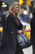 CHRISTIE BRINKLEY Out and About in New York 11/30/2016