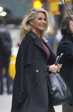 CHRISTIE BRINKLEY Out and About in New York 11/30/2016