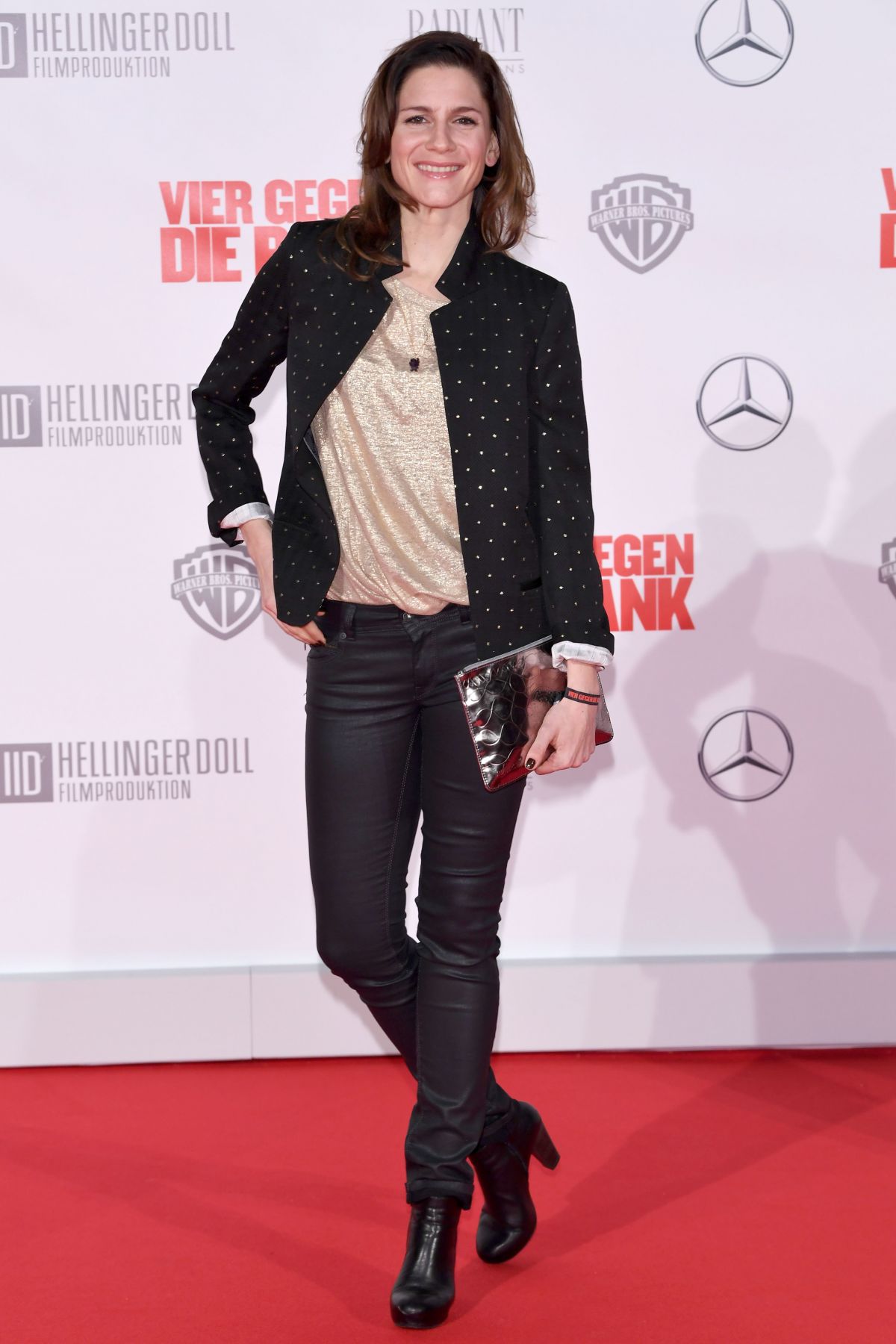 CHRISTINA HECKE at 'Vier Gegen Die Bank' Premiere in Berlin 12/13...