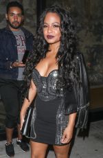 CHRISTINA MILIAN at Catch LA in West Hollywood 12/16/2016