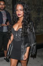 CHRISTINA MILIAN at Catch LA in West Hollywood 12/16/2016