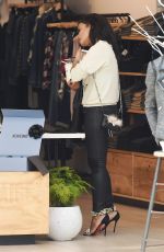 CHRISTINA MILIAN Out Shopping in Los Angeles 12/13/2016
