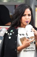 CHRISTINA MILIAN Out Shopping in Los Angeles 12/13/2016