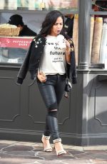 CHRISTINA MILIAN Out Shopping in Los Angeles 12/13/2016