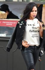 CHRISTINA MILIAN Out Shopping in Los Angeles 12/13/2016