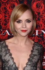 CHRISTINA RICCI at An Evening Honoring Carolina Herrera at Alice Tully Hall in New York 12/06/2016