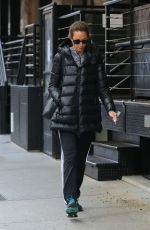 CHRISTY TURLINGTON Leaves a Gym in New York 12/23/2016