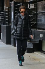CHRISTY TURLINGTON Leaves a Gym in New York 12/23/2016