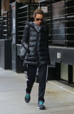 CHRISTY TURLINGTON Leaves a Gym in New York 12/23/2016