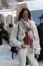 CINDY BRUNA Out and About in Paris 11/29/2016