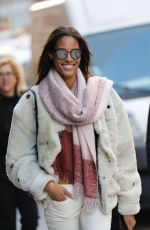 CINDY BRUNA Out and About in Paris 11/29/2016