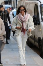 CINDY BRUNA Out and About in Paris 11/29/2016