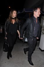 CINDY CRAWFORD at Catch LA in West Hollywood 12/13/2016