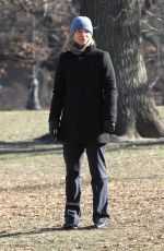 CLAIRE DANES on the Set of 