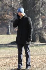 CLAIRE DANES on the Set of 