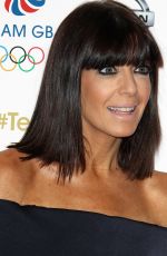 CLAUDIA WINKLEMAN at Team GB Ball in London 11/30/2016