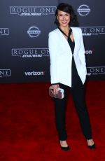 CONSTANCE ZIMMER at Rogue One: A Star Wars Story Premiere in Hollywood 12/10/2016