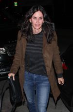 COURTENEY COX and JENNIFER MEYER at Catch LA in West Hollywood 12/06/2016