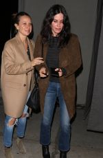 COURTENEY COX and JENNIFER MEYER at Catch LA in West Hollywood 12/06/2016