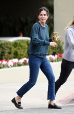 COURTENEY COX Out Shopping in Beverly Hills 12/16/2016