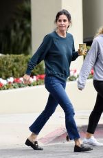 COURTENEY COX Out Shopping in Beverly Hills 12/16/2016