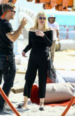 COURTNEY LOVE Out and About in Miami 11/29/2016
