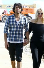 COURTNEY LOVE Out and About in Miami 11/29/2016