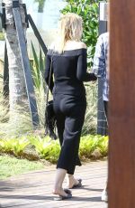 COURTNEY LOVE Out and About in Miami 11/29/2016