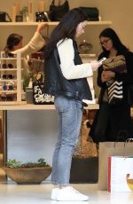 CRYSTAL REED Out for Shopping in Los Angeles 12/21/2016