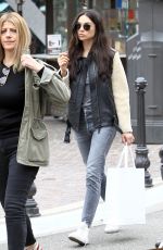 CRYSTAL REED Out for Shopping in Los Angeles 12/21/2016